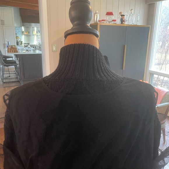 Simone Rocha Sweater with Net Overlay - NWOT - Picture 6 of 8